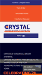 Mobile Screenshot of crystalwindows.com